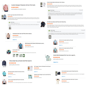 Tùy Chỉnh Thiết Kế Logo Thể Thao Trọng Lượng Nhẹ In Ấn Quý Zip Áo Thun Áo Người Đàn Ông Mỏng Phù Hợp Với Dài Tay Áo 1/4 Zip Golf Áo Thun - Product Image 6