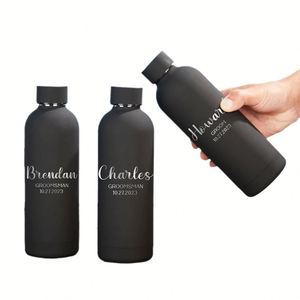 Vaso Aislado al Vacío de Acero Inoxidable Negro Creativo Personalizado con Tapa, MOQ Bajo - Product Image 5