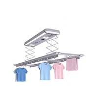 Séchoir mural intelligent Lbest avec ventilateurs à double vitesse, système de lavage électrique automatisé chauffant et rafraîchissant pour l'intérieur