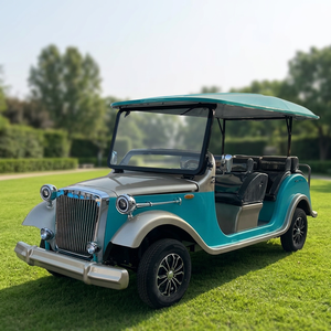 Zhenda Electric Mini Vehicle Touriste Vintage Classic Buggy 5 8 11 Seats Square Face Model Classic Tourist Car - Product Image 1