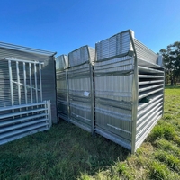 Équipement d'élevage laitier : Verrou de cou durable pour vaches, attache-tête galvanisé à chaud pour bovins
