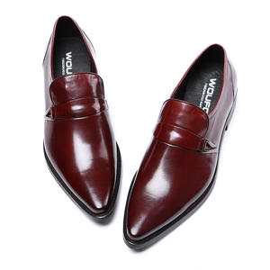 Men's Genuine Leather Business Formal <b>Oxford</b> Lace-Up Waterproof Breathable Lightweight Anti-Slip <b>Shoes</b> Comfortable Soft <b>Dress</b> - Product Image 2