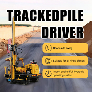 High Quality HXR5 Solar Piling Crawler With GPS Leveling Remote Control System Pile Driver ,solar Pile Driver - Product Image 3