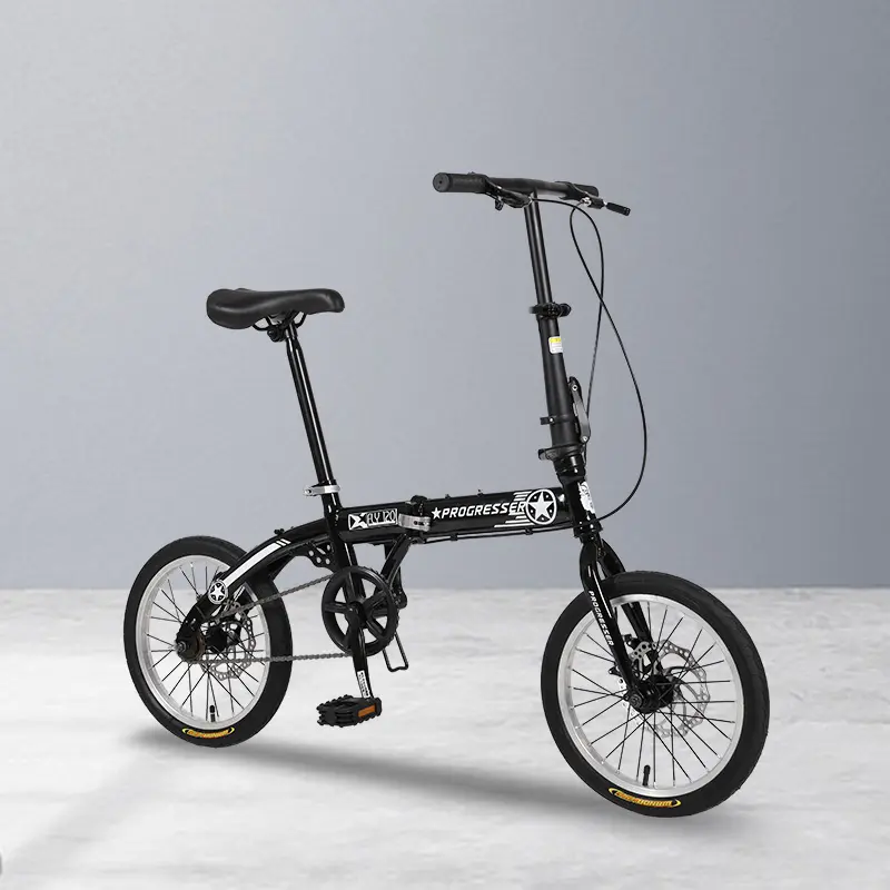 Mini vélo pliant cadre en acier léger frein à disque 7 vitesses vélo pliant pliable bicicleta