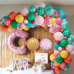 Globos para decoración de feliz cumpleaños, suministros de fiesta de cumpleaños, <span class=keywords><strong>confeti</strong></span> de oro rosa, cartel de cumpleaños, globos de estrellas - Product Image 3