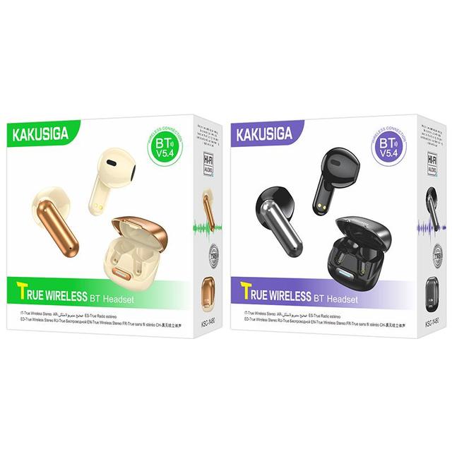 KAKUSIGA HOT SELL  KSC-1480  True Wireless  Headset Ear Bud  BT  Sound Phone In-Ear Headphone  Earphone TWS