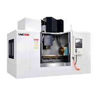 Centre d'usinage vertical VMC1580 avec guidage linéaire à rouleaux BT50, fraiseuse 6000 tr/min