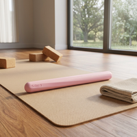 Barre de musculation longue en silicone souple 5 kg, barre de poids antidérapante pour la maison, la gym, le yoga, le pilates, l'entraînement de force, la musculation