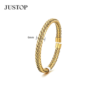 <b>Bangles</b> OEM/OEM custom waterproof stainless steel Gold plating Fashion Jewelry hypoallergenic supplies designer <b>bangles</b> <b>bracelet</b> - Product Image 3
