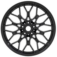 Rines de Aleación Personalizables para Automóvil de 20*8.5 Pulgadas, PCD Ajustable, ET 25-40mm, Aprobados por DOT, para Modificación de Automóviles