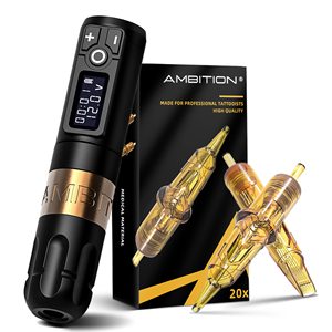 Ambition Glory 0,25-0.30.35mm RL M1 RM RS Cartuchos de tatuaje Esterilizados Seguridad Desechable 1RL 3RL 5RL 7RL <span class=keywords><strong>5RS</strong></span> RM <span class=keywords><strong>Agujas</strong></span> de tatuaje - Product Image 1