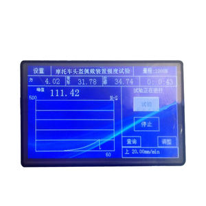 Capacete vestindo dispositivo força teste máquina - Product Image 2