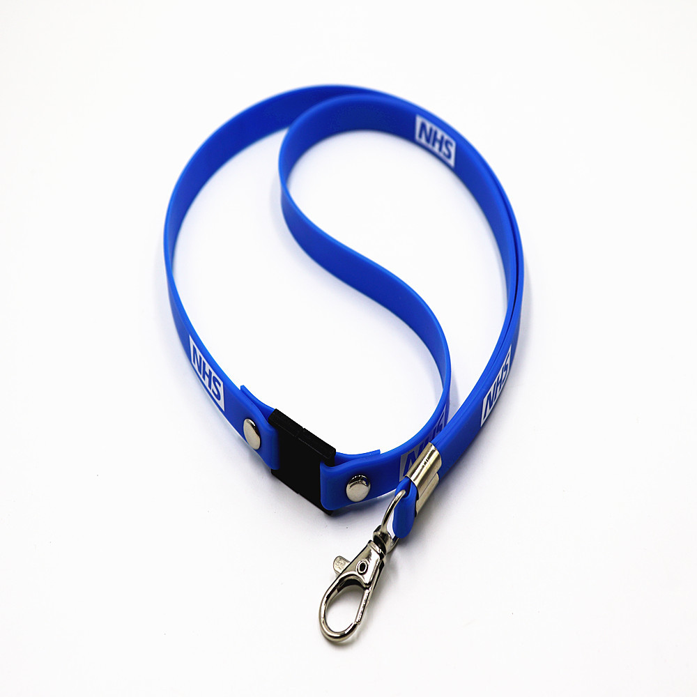 Simple Fashion Creative Silicone Beads Wood Pearl Tea Cup Can Be Engraved Lanyard for the Teacher Image 2