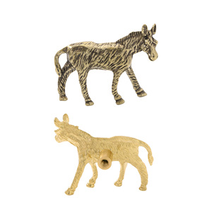 Hardworking Donkey Brass Door Handle, Cabinet Pull, Animal <strong>Style</strong> for Living Room Kids Bedroom - Product Image 6