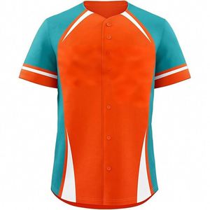 Factory Direct Sublimation Printing Plain Blank Unisex <b>Baseball</b> Jerseys - Product Image 4