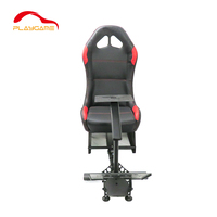 Siège de course de simulation de conduite de voiture avec logo personnalisé, siège de course de voiture pour Thrustmaster T150RS T300RS T3PA
