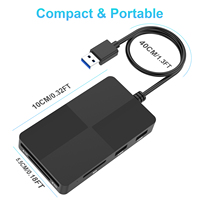 Adaptador USB Móvil Multifunción OTG de Alta Velocidad, Lector de Tarjetas con Respuesta Rápida para Windows