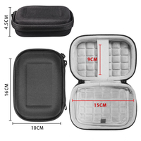 Sac de rangement pour SSD mobile de jeu Western Digital WD_BLACK D30 Noir EVA Antichoc Imperméable Portable