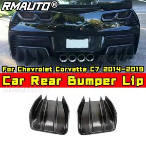Alerón trasero con aspecto de fibra de carbono real para Chevrolet Corvette C7 2014-2019, kit de carrocería, accesorios para coche - Product Image 2