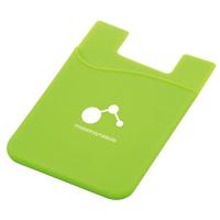 Meilleure vente en gros : Étui de téléphone portable en silicone avec porte-cartes et pochette publicitaire