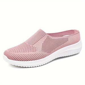 Mules fermées pour femmes grandes tailles, semelle souple antidérapante, chaussures décontractées en tissu pour personnes <span class=keywords><strong>âgée</strong></span>s, printemps, automne, été, 36-44 - Product Image 6