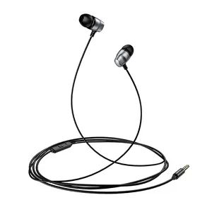 廉价时尚设计变色USAMS有线耳机EP 36 3.5毫米入耳式Ergo立体声安卓手机耳机