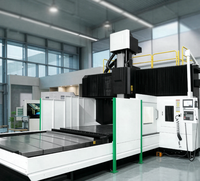 Centre d'usinage CNC à portique GMF4028R avec broche carrée, machine de découpe de métal à haute rigidité