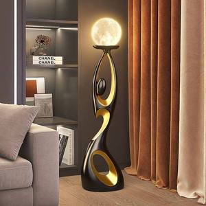 <span class=keywords><strong>Lampadaire</strong></span> Moderne Créatif en Forme Humaine, Idéal pour le Salon, à Côté du Canapé, Lampe d'Ambiance Médiévale de Luxe pour Chambre à Coucher - Product Image 1