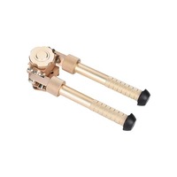 Bipied tactique extérieur V8, trépied rétractable articulé, support télescopique à 360 degrés pour activités sauvages, accessoires