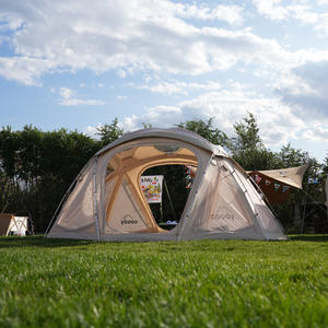 Tente gonflable Coody ciel étoilé 3-4 personnes, simple couche, installation facile, quatre saisons, camping extérieur, tente pneumatique 5x5m - Product Image 1