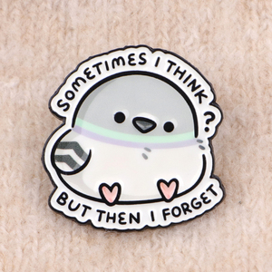 เข็มกลัดการ์ตูนลายพิราบสุดน่ารักสำหรับผู้หญิง ของขวัญสำหรับเพื่อนๆ - Product Image 3
