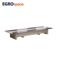 EGROspace Mobilier commercial moderne, table de réunion modulaire pour salle de conseil, table de conférence de bureau