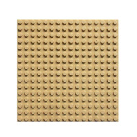Base 16*16 Dot Building Block Bricks Plaque inférieure 12.8*12.8CM Jouets