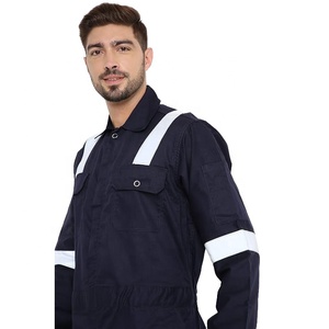Combinaison de travail haute visibilité réfléchissante pour hommes, vêtements de travail de sécurité, vêtements de travail industriels, imperméables, coupe-vent, fluorescents, multi-poches - Product Image 5