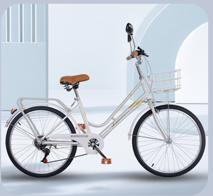 Bicicleta de Montaña Clásica de Acero Ultraligera Moon 1 Multivelocidad, Venta al Por Mayor El marco de aluminio garantiza durabilidad y resistencia. - Product Image 6