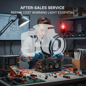 Lampe d'avertissement de coût de réparation essentielle pour le service après-vente et la maintenance - Product Image 3