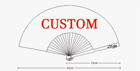 Ventilador de mano de madera personalizado impreso para fiestas de verano diseño plegable con logotipo de técnica pintada regalo ventilador plegable de estilo español
