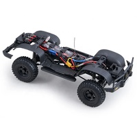 FMS 1:10 FCX10 LC80 Land Cruiser RC Car 4WD 80 RS avec transmission à grande vitesse et lumières LED complètes pour l'aventure hors route