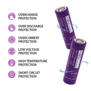 סוללת ליתיום-יון נטענת מקורית 100% מדגם INR21700-MU50, 5000mAh, 3.7V, לרכב חשמלי, קצב 500-1000, סוללת ליתיום - Product Image 3