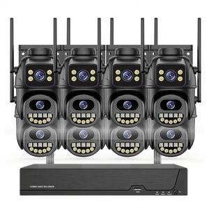 Icsee H.265 9mp không dây <span class=keywords><strong>CCTV</strong></span> hai cách âm thanh PTZ <span class=keywords><strong>IP</strong></span> 8X Zoom 8CH <span class=keywords><strong>Wifi</strong></span> NVR an ninh Hệ thống <span class=keywords><strong>camera</strong></span> - Product Image 2