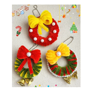 Al por mayor, de alta calidad, limpiapipas de chenilla de 8 mm de grosor, alambre afelpado para manualidades, ramos de flores y figuras de animales - Product Image 6