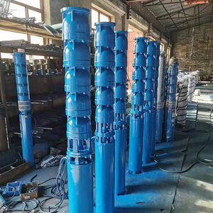 QJ 4 "6 Deep Well With High Lift <b>Pump</b> Multistage Submersible <b>Pump</b> Material Cast Iron - Product Image 2