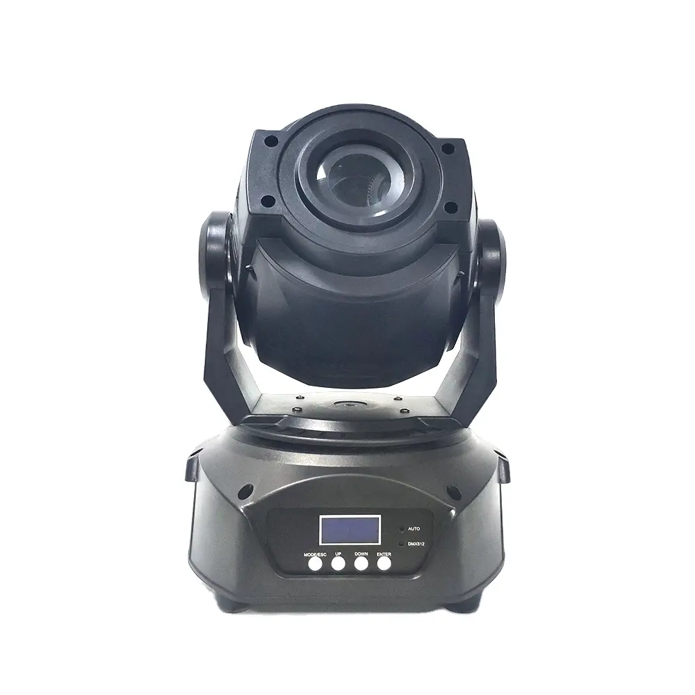 Mini Spot mobile à tête LED 90w avec écran LCD et prisme à 6 faces, éclairage de scène DJ Disco