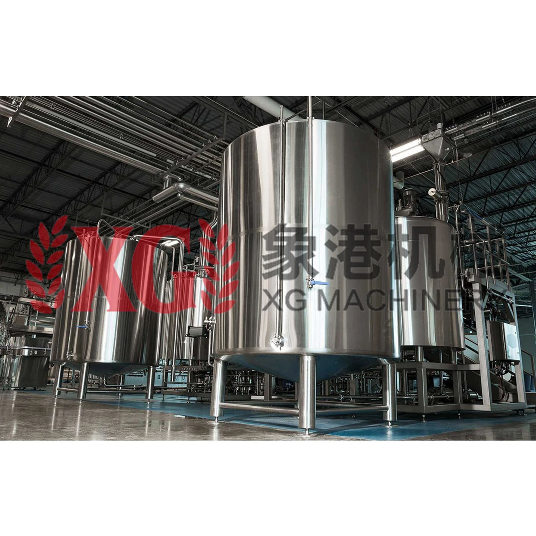 2000L 20HL Высококачественная Паровая Печь Из Нержавеющей Стали с четырьмя сосудами