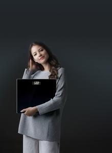 Nouvelle Balance Corporelle au Design Mince en Verre Trempé, Pèse-<span class=keywords><strong>Personne</strong></span> de Salle de Bain Personnalisé 150kg/330lb pour le Poids Corporel - Product Image 6