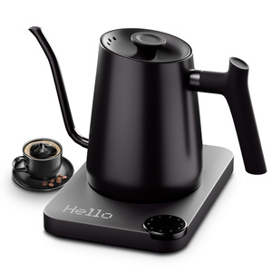 Cafetera de goteo con pico de cisne y boquilla larga, control de temperatura y función para mantener el calor, hervidor con control de temperatura del producto - Product Image 1