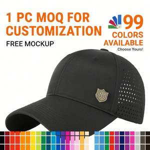 Casquette d'été rigide en <span class=keywords><strong>maille</strong></span> respirante à visière, grande taille, protection solaire, séchage rapide, pour activités de plein air - Product Image 1