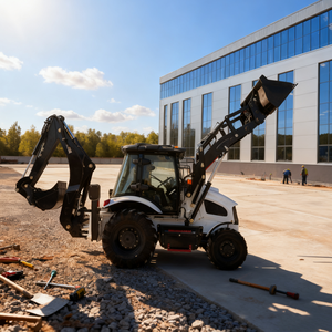 Traktor <span class=keywords><strong>Loader</strong></span> BACHOE Dijual - Desain Fleksibel, Mesin/Motor/Pompa <span class=keywords><strong>Loader</strong></span> Depan, Kabin LED, Kapasitas Bucket 1.0cbm, Garansi 1,5 Tahun - Product Image 1