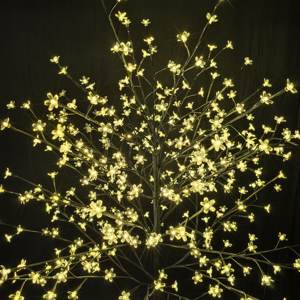 Élégante lampe d'<span class=keywords><strong>arbre</strong></span> de <span class=keywords><strong>cerisier</strong></span>, pétales <span class=keywords><strong>LED</strong></span> roses à haute luminosité, cadre en métal durable pour la décoration intérieure et extérieure des fêtes - Product Image 4