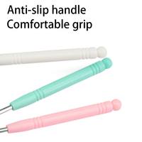 Vente en gros usine – Nettoyant de langue en U avec manche en plastique et logo personnalisé, gratte-langue, brosse de nettoyage buccal écologique pour usage domestique